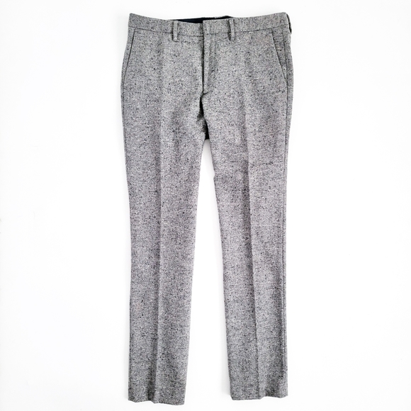 NEW Cashmere Wool Jetsetter Tweed Bonobos Robert Noble Slim Pants Mens 35 - Picture 7 of 14